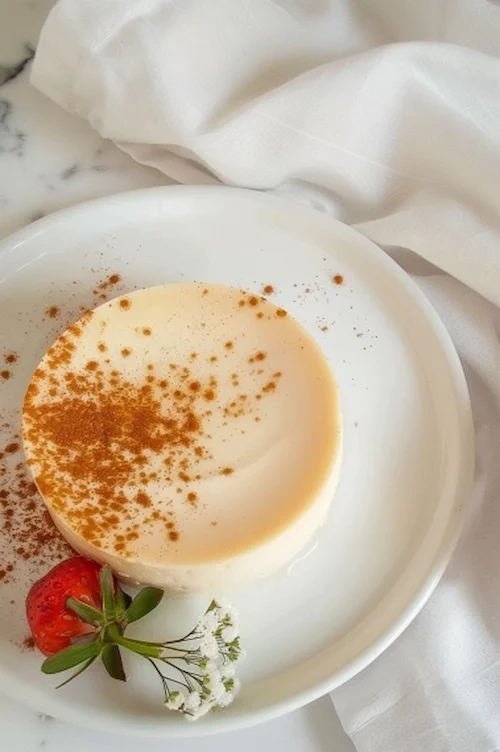 elaboración Flan de queso de cabra