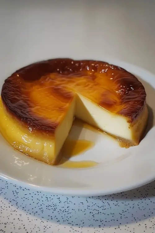 elaboración Flan de queso en freidora de aire