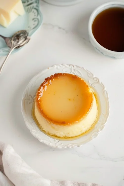 elaboración Flan de queso en olla express