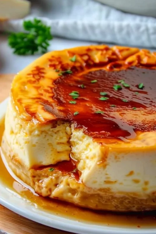 Flan de queso de la abuela