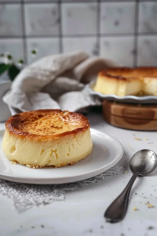 Flan de queso light