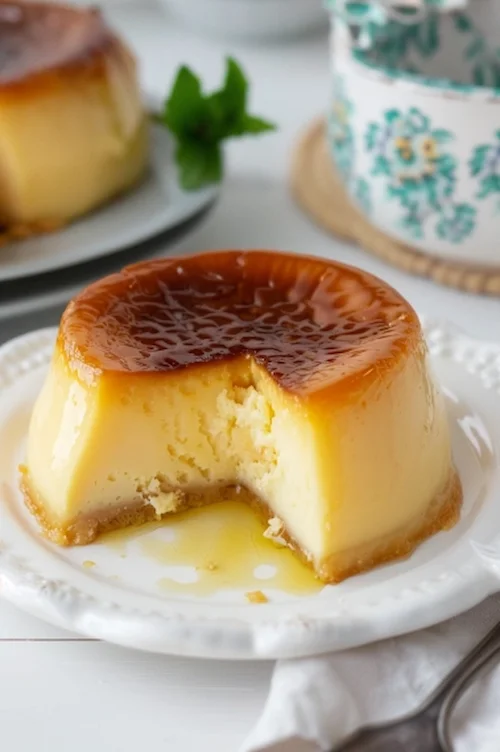 Flan de queso: receta para Thermomix